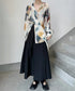 Inkflow Draped Blouse